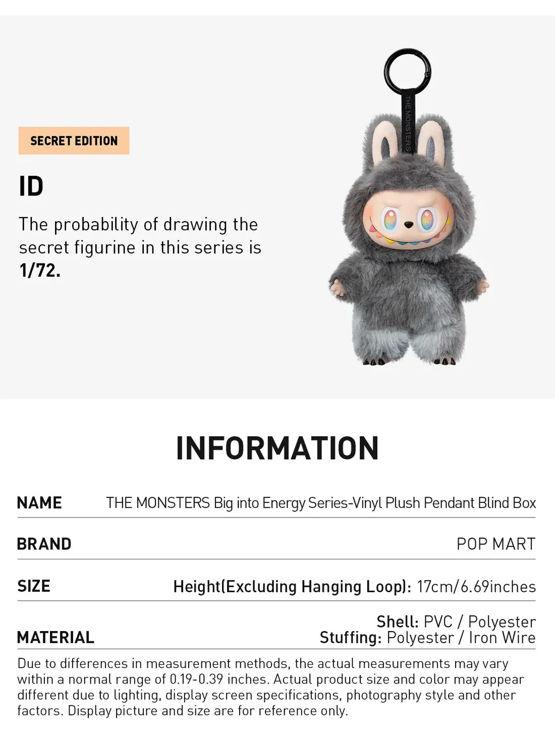 Labubu Big Into Energy V3