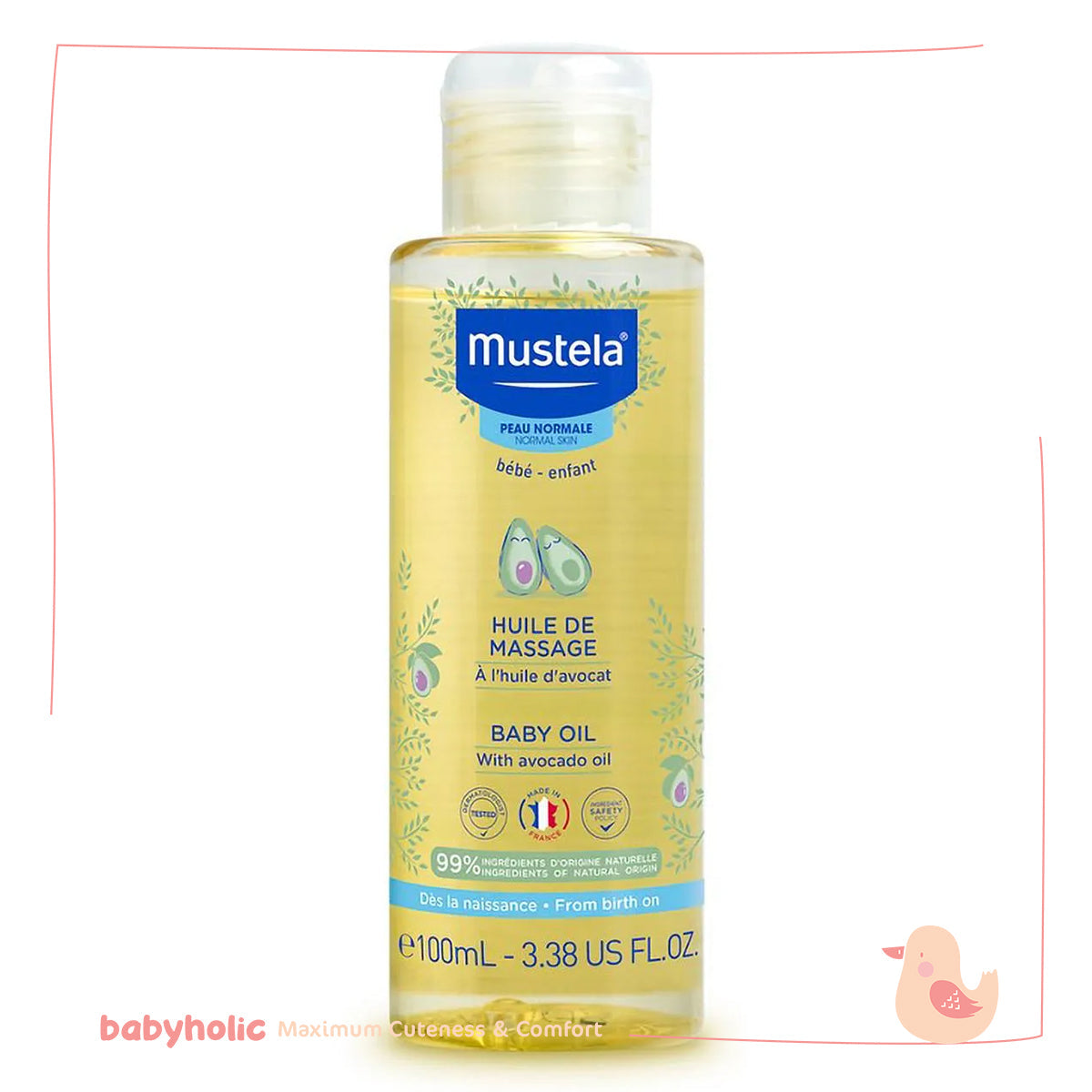 Mustela Baby Massage Oil