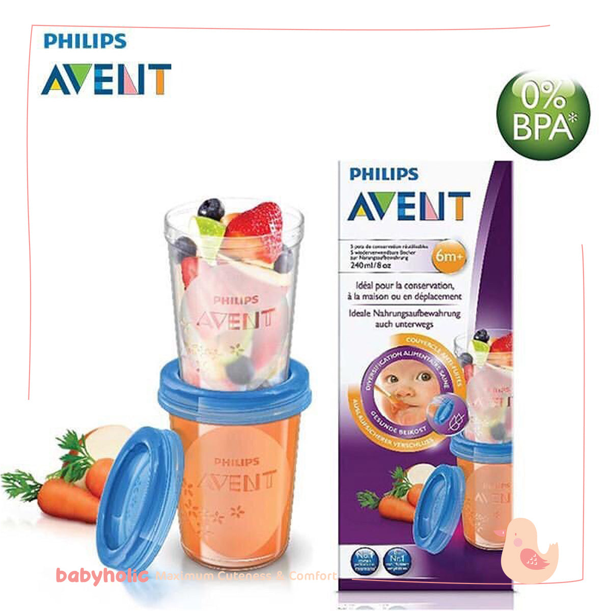 Avent Toddler Food Storage Set