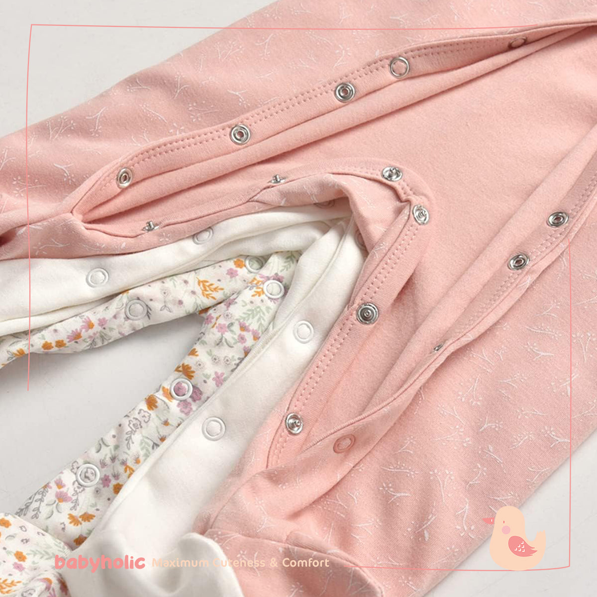 Cotton Overall Set of 3 PCS