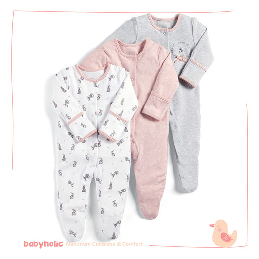 Cotton Overall Set of 3 PCS