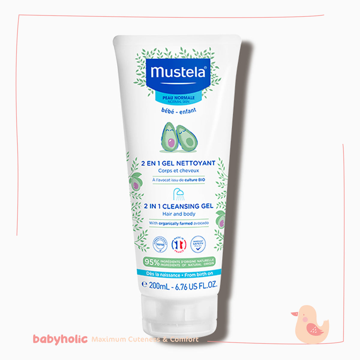 Mustela 2 in 1 Cleansing Gel