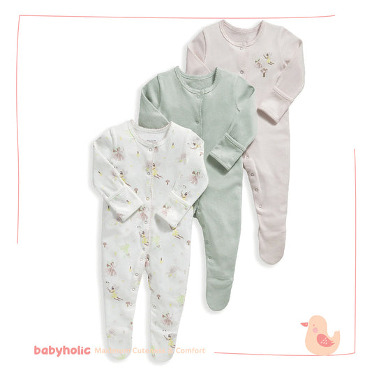 Cotton Overall Set of 3 PCS
