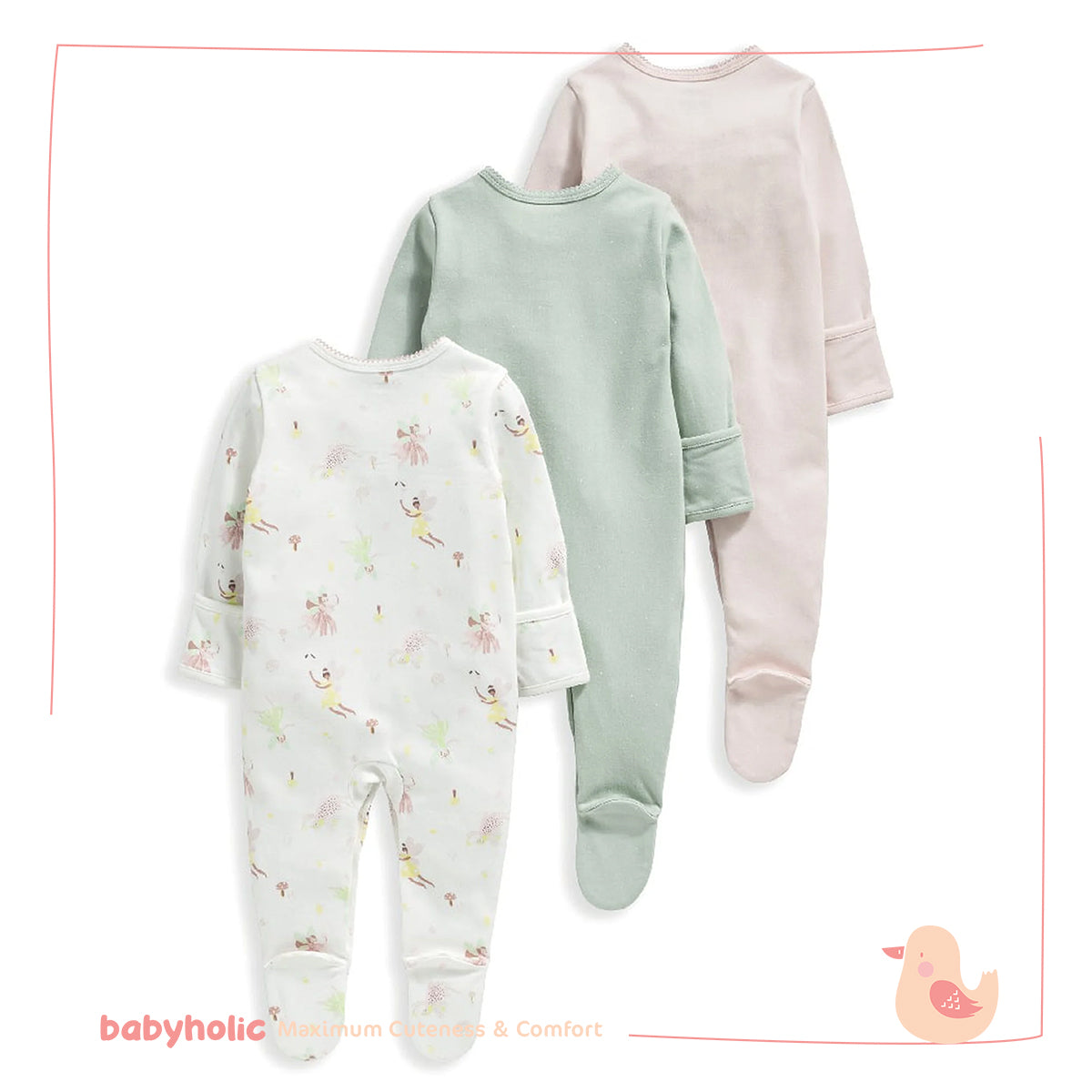 Cotton Overall Set of 3 PCS