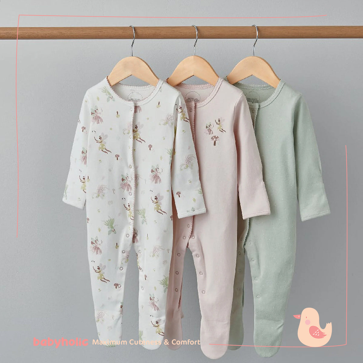 Cotton Overall Set of 3 PCS
