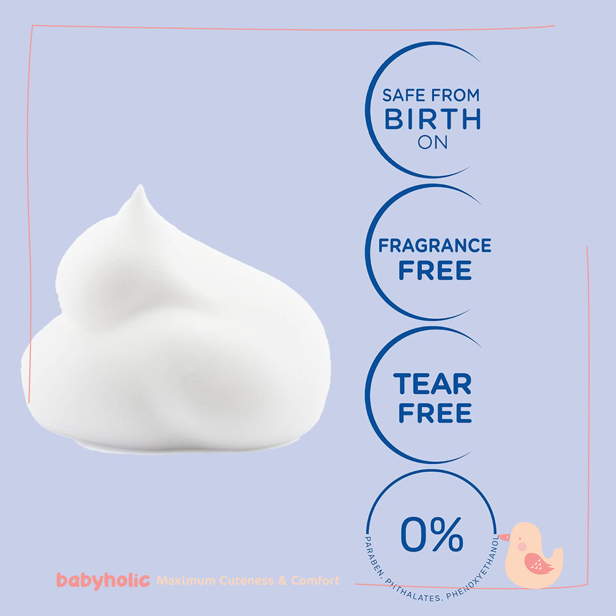 Mustela foam shampoo